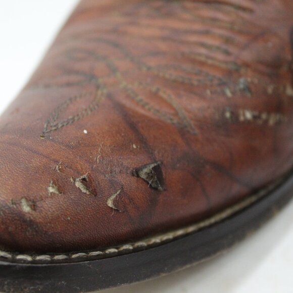 Justin Chestnut Marbled Deer Lite Women's Boots Size 7 (As-is) - Picture 4 of 11